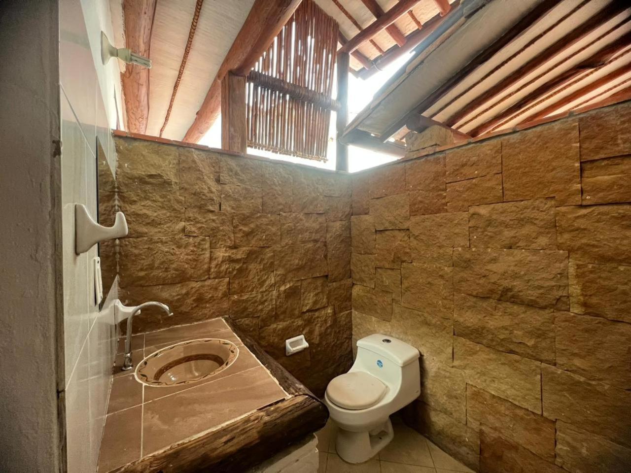 La Casa Del Toche Barichara Hotel Luaran gambar