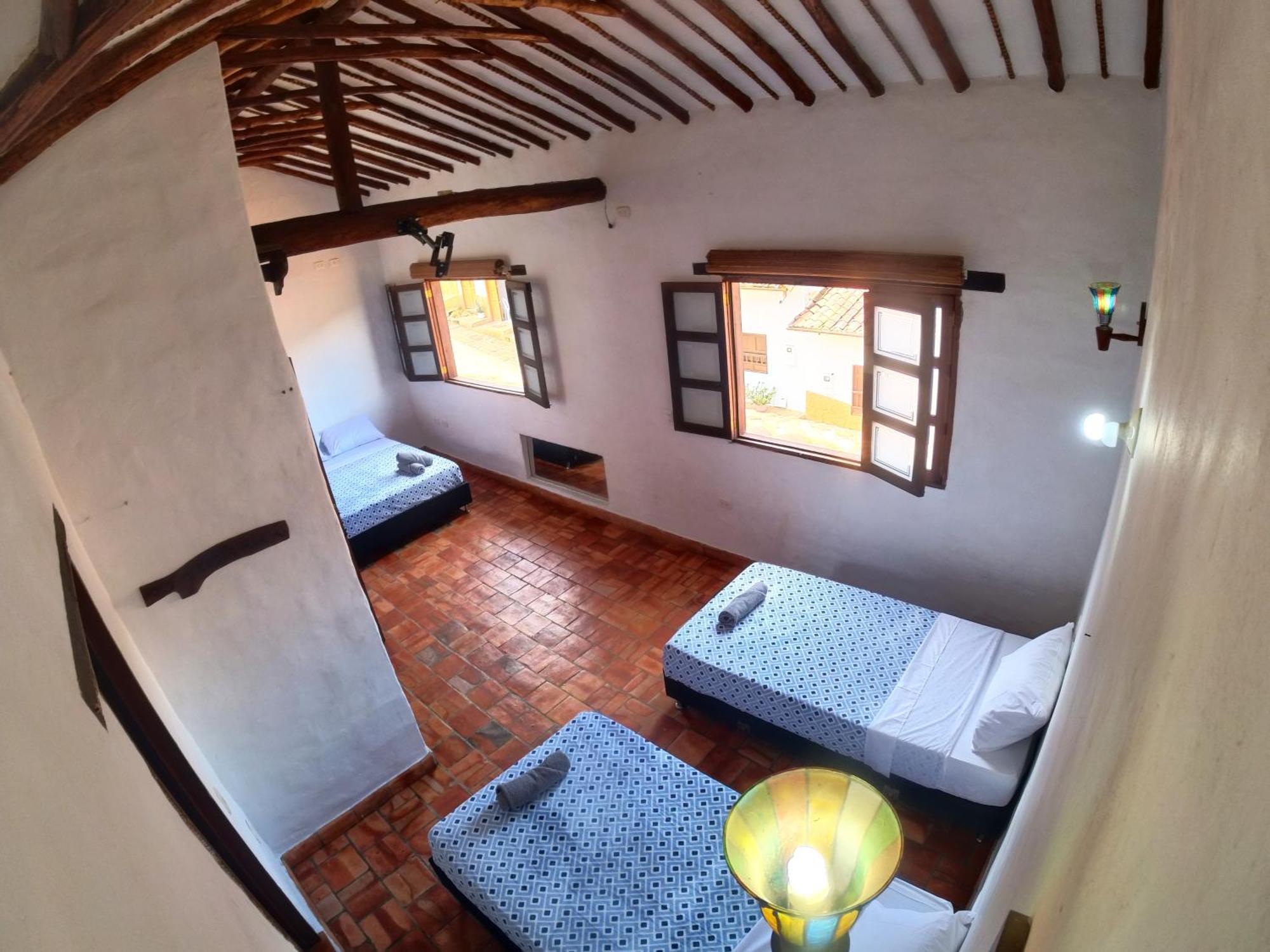 La Casa Del Toche Barichara Hotel Luaran gambar