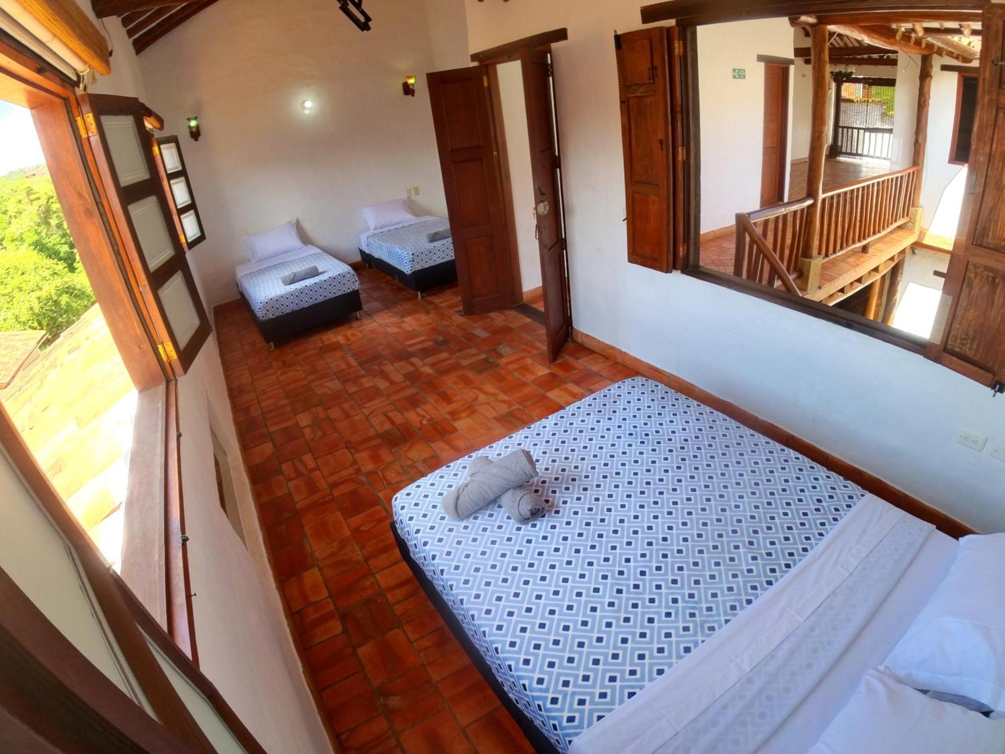 La Casa Del Toche Barichara Hotel Luaran gambar